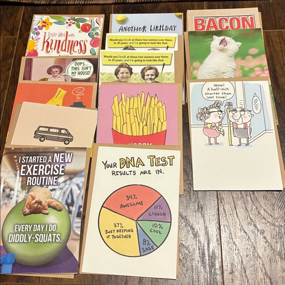 🆕Huge 51 Piece American Greetings Greeting Card Bundle